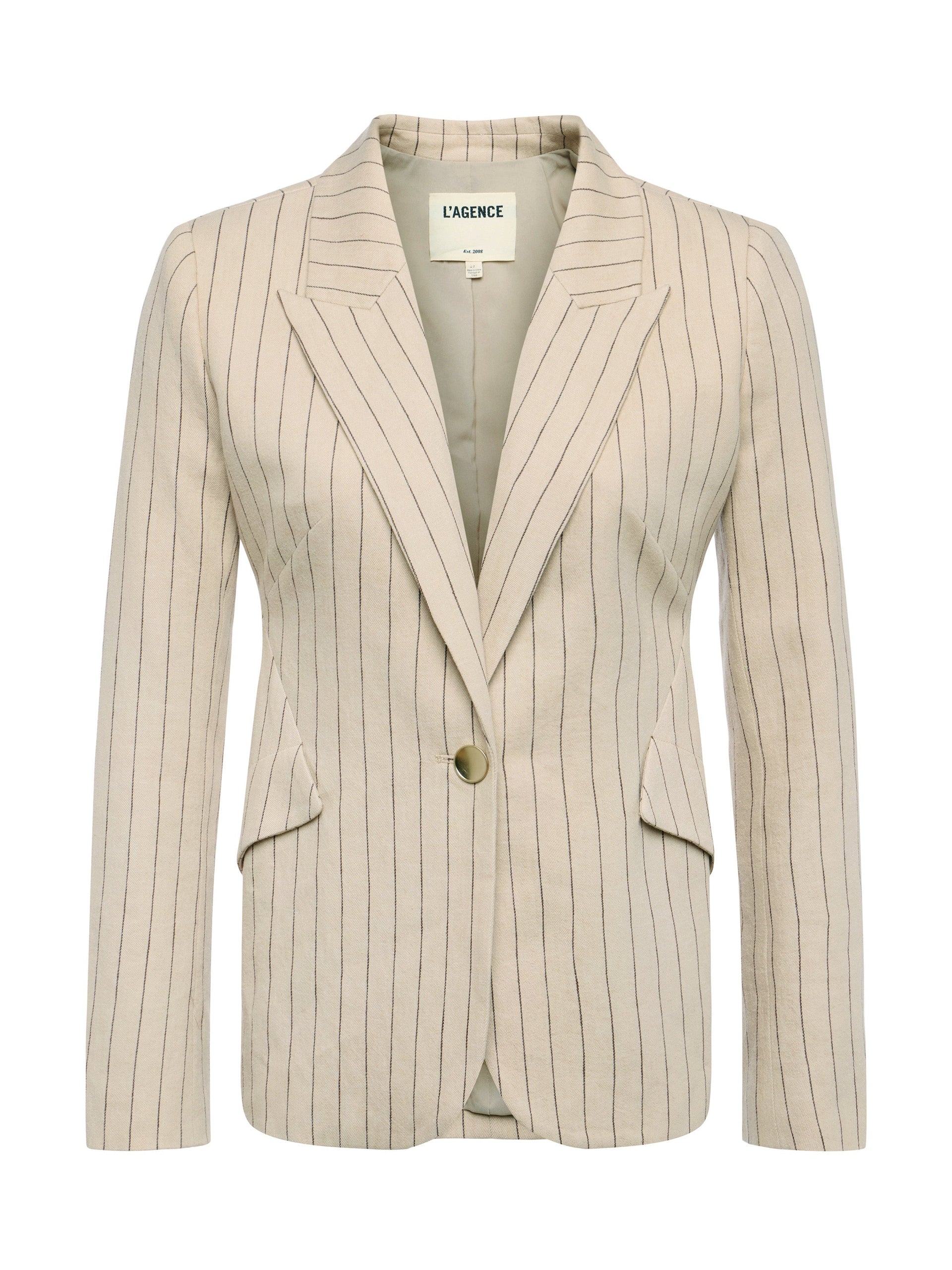 Chamberlain Pinstriped Blazer blazer L'AGENCE