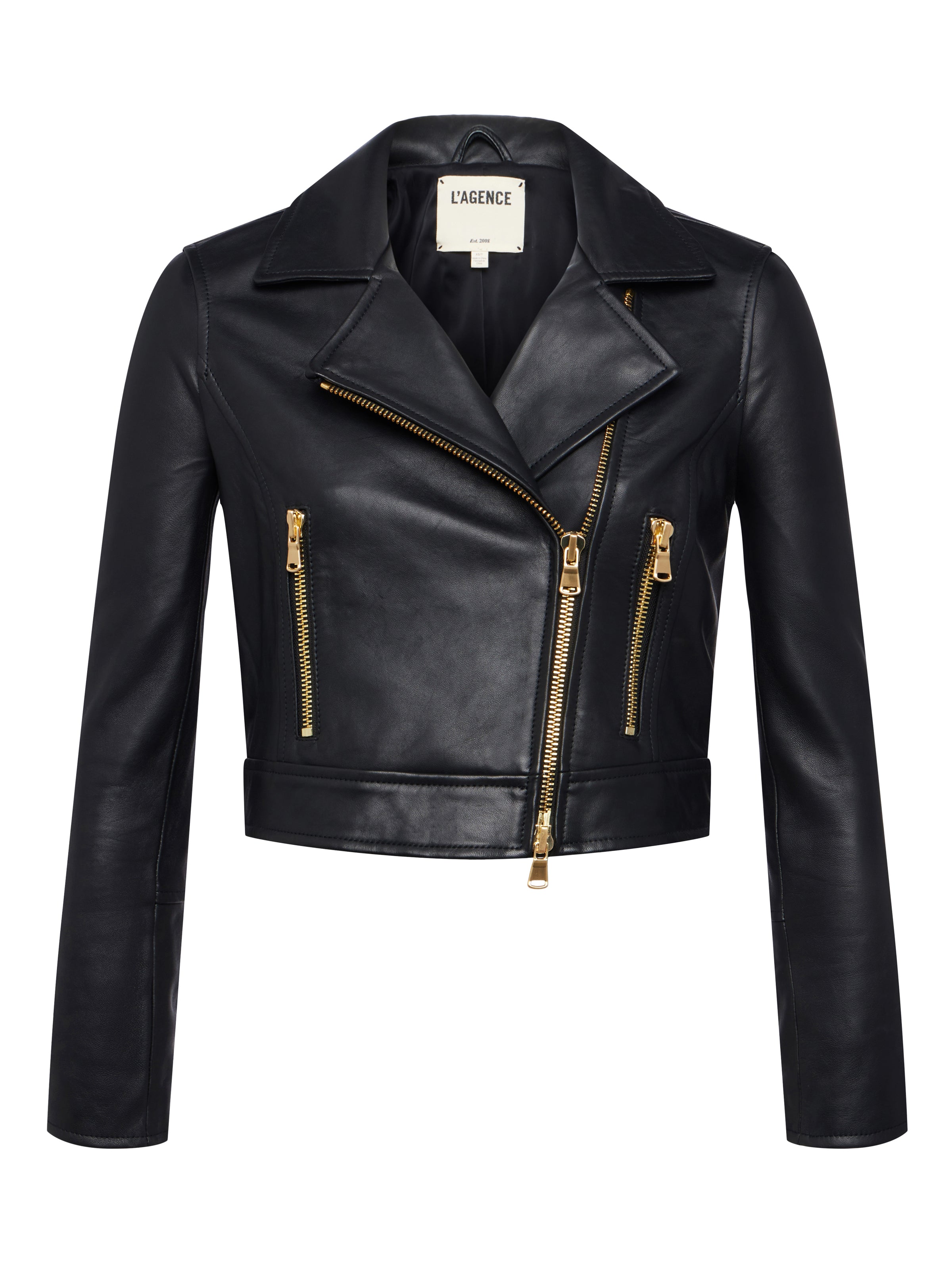 Onna Leather Jacket jacket L'AGENCE Sale