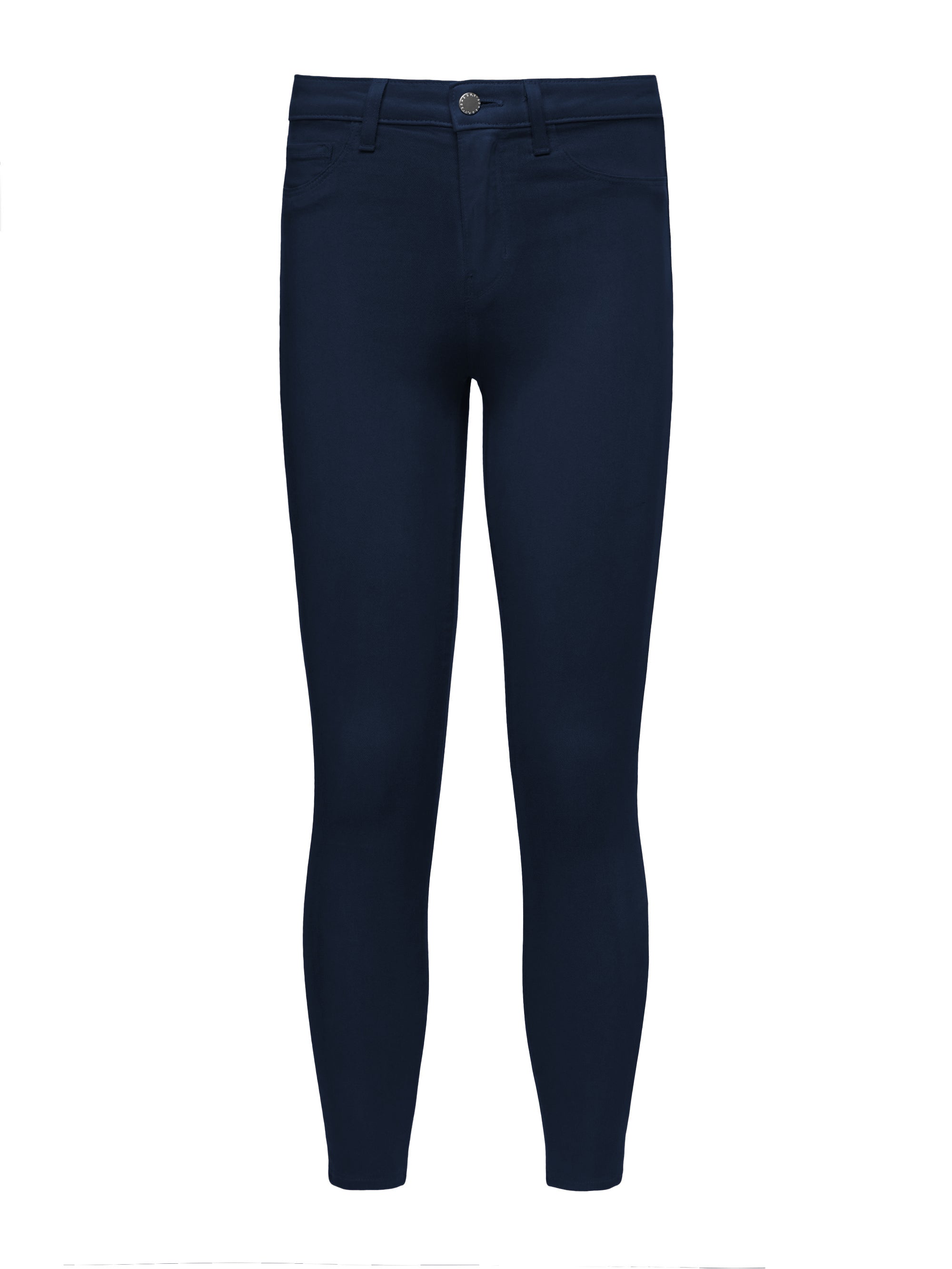 Margot Coated Cropped Skinny Jean jean L'AGENCE