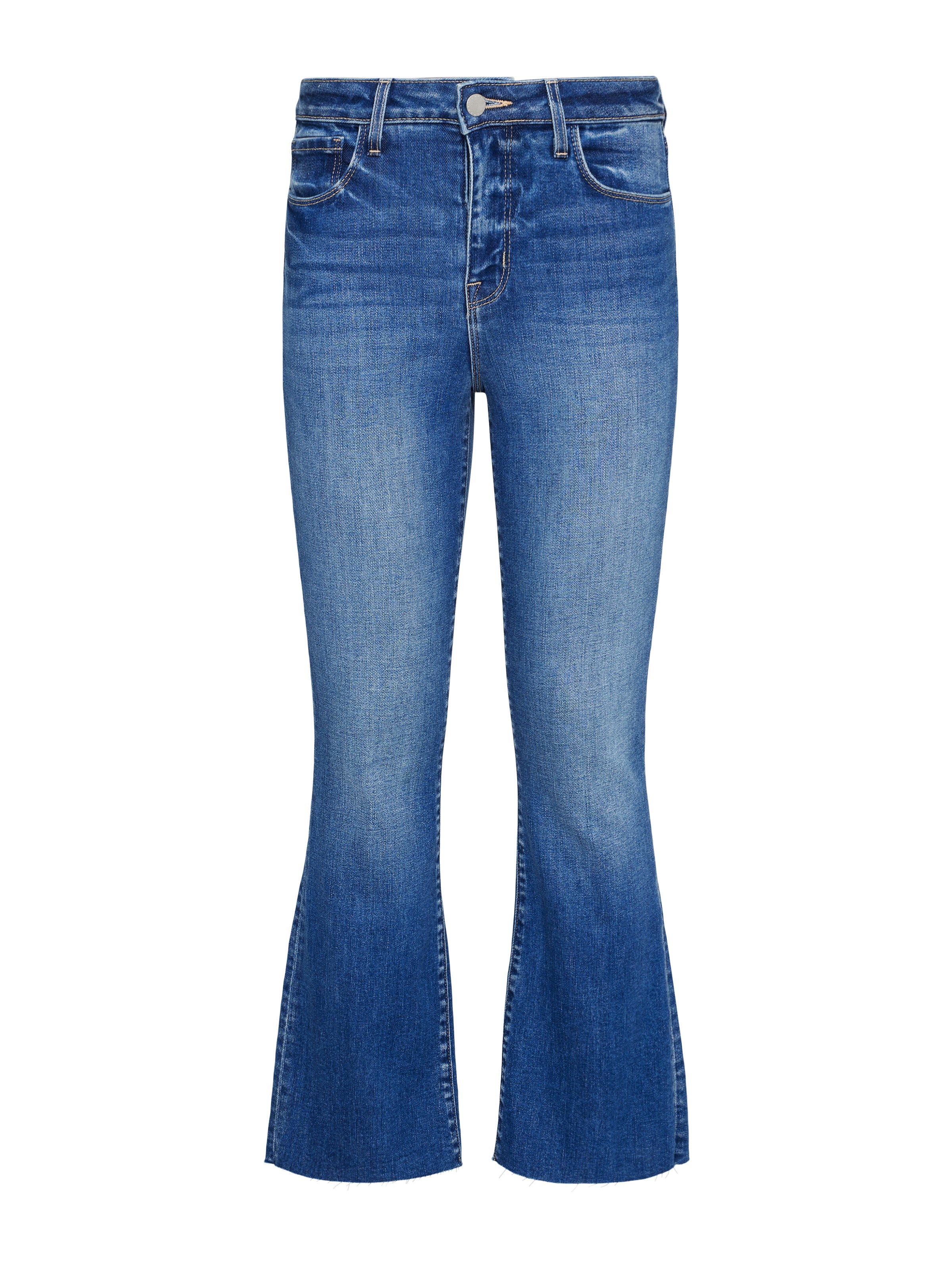 Kendra Cropped Flare Jean jean L'AGENCE   