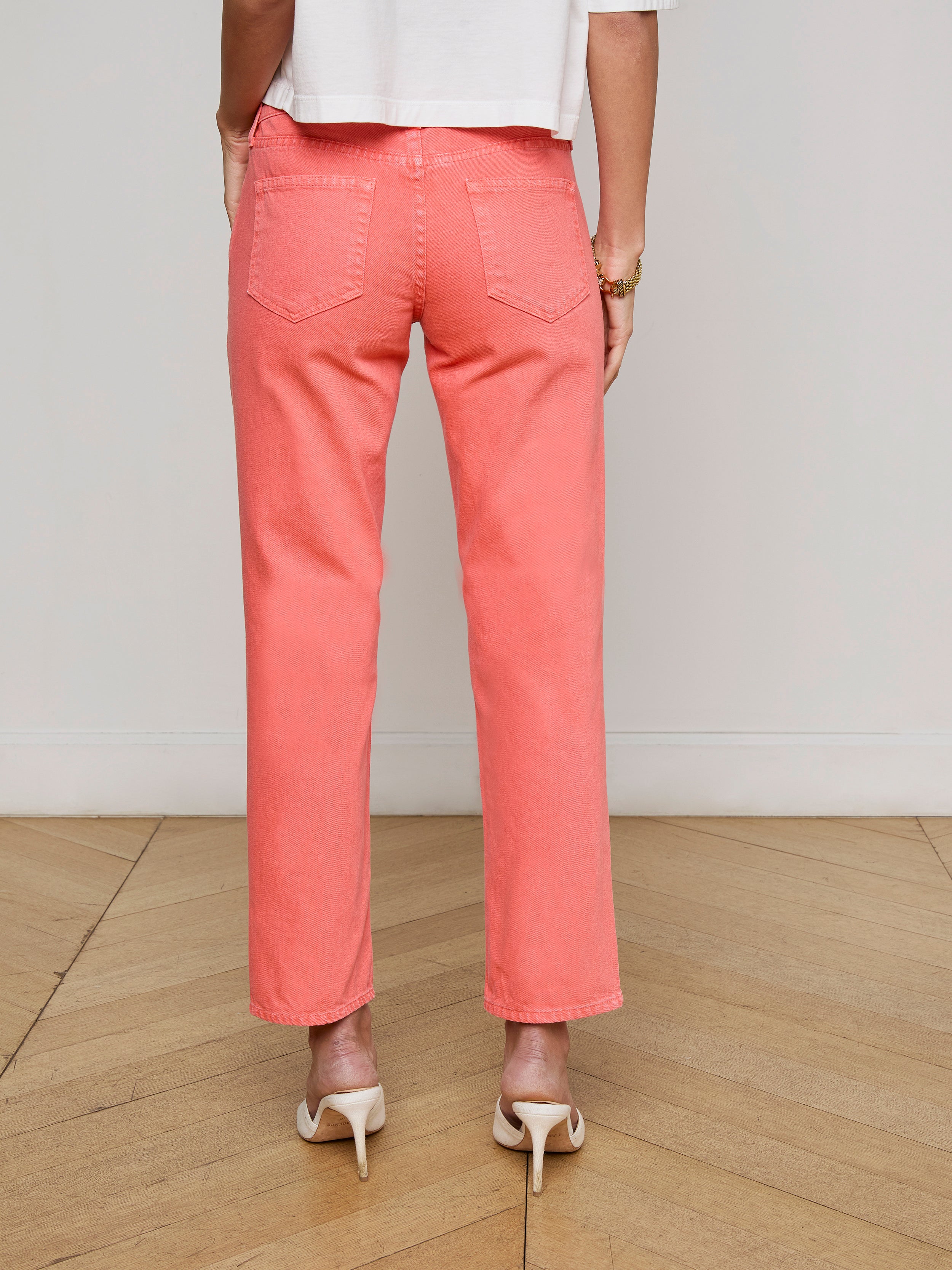 Nevia Slouchy Straight-Leg Jean jean L'AGENCE