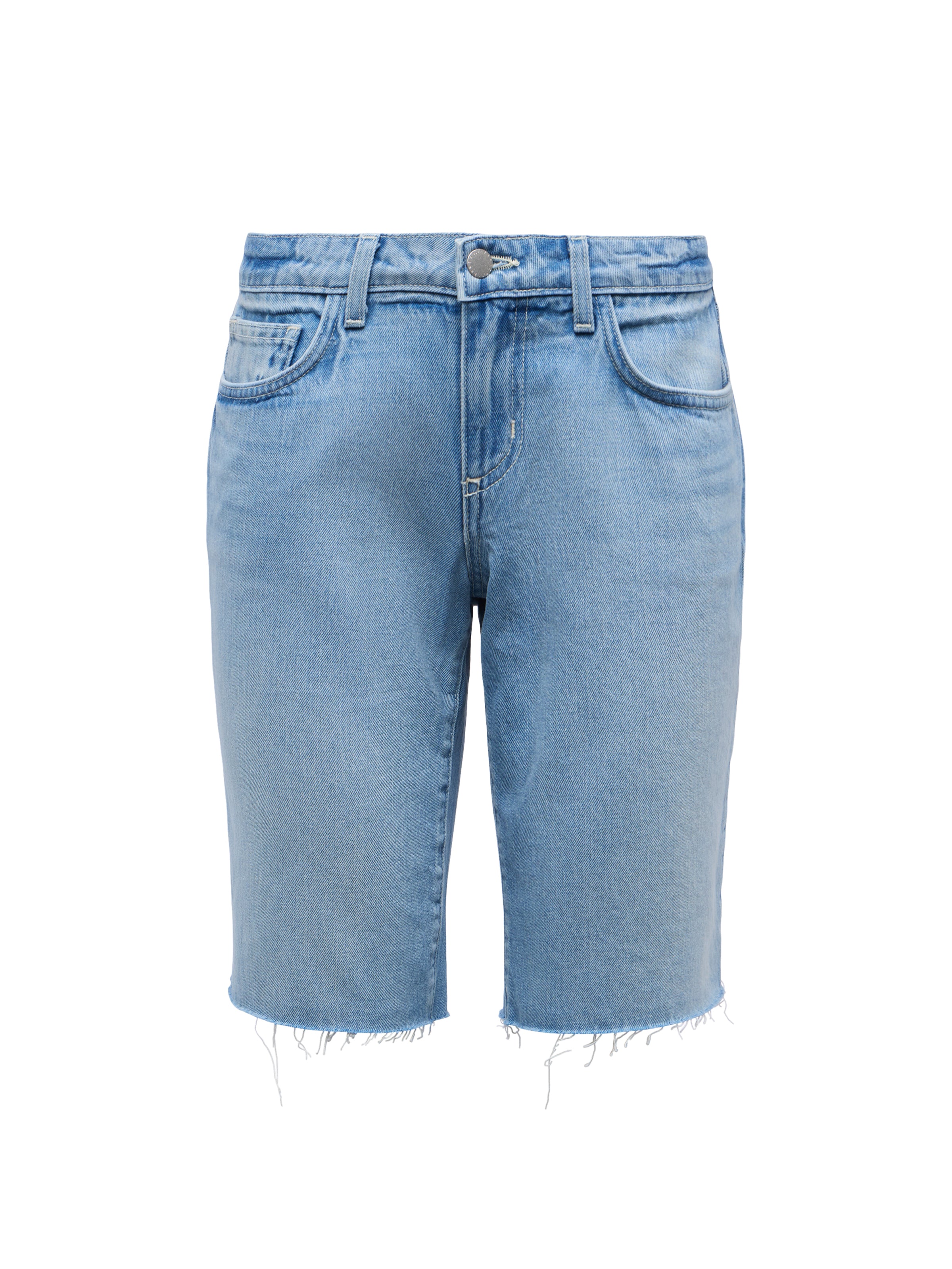 Elise Denim Bermuda Short short L'AGENCE