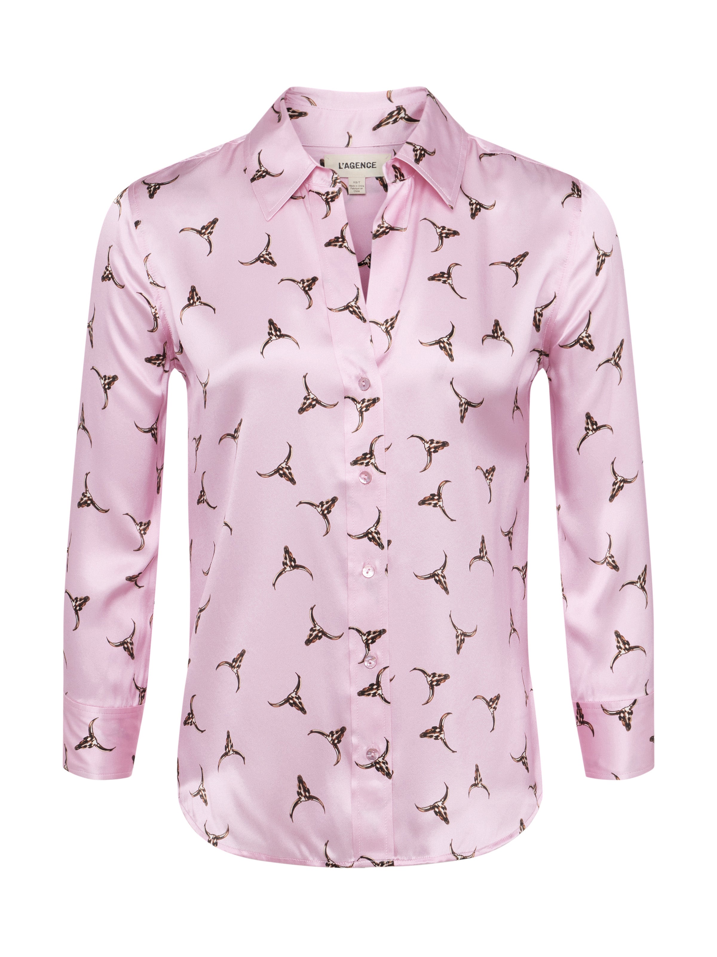 Dani Silk Blouse blouse L'AGENCE
