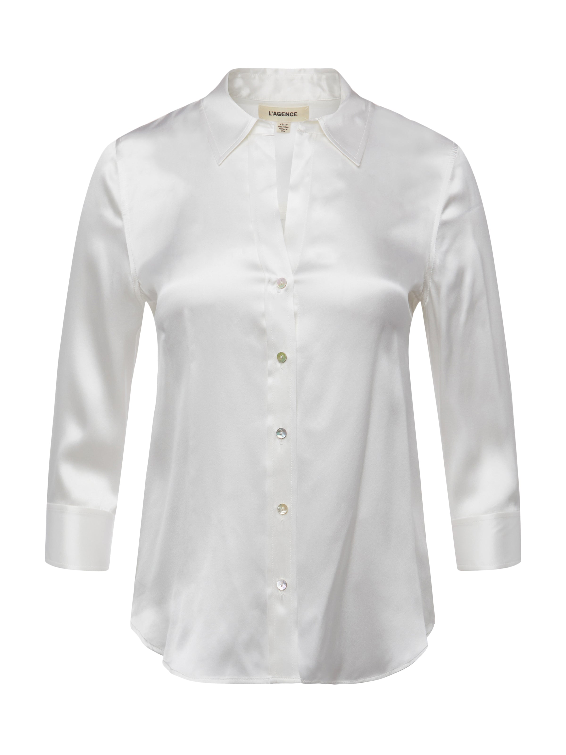 Dani Silk Blouse blouse L'AGENCE   