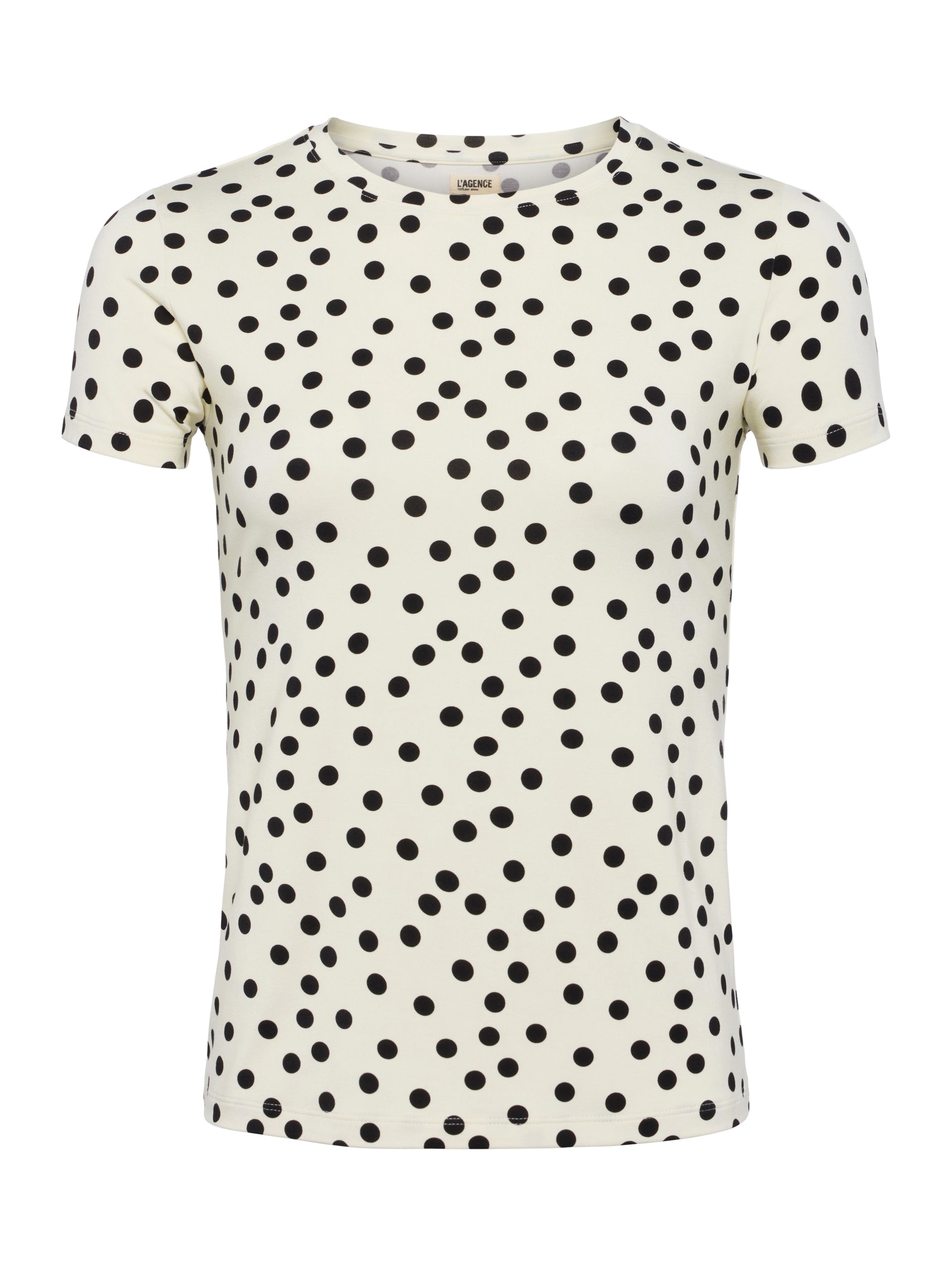 Ressi Fitted Tee tee shirt L'AGENCE