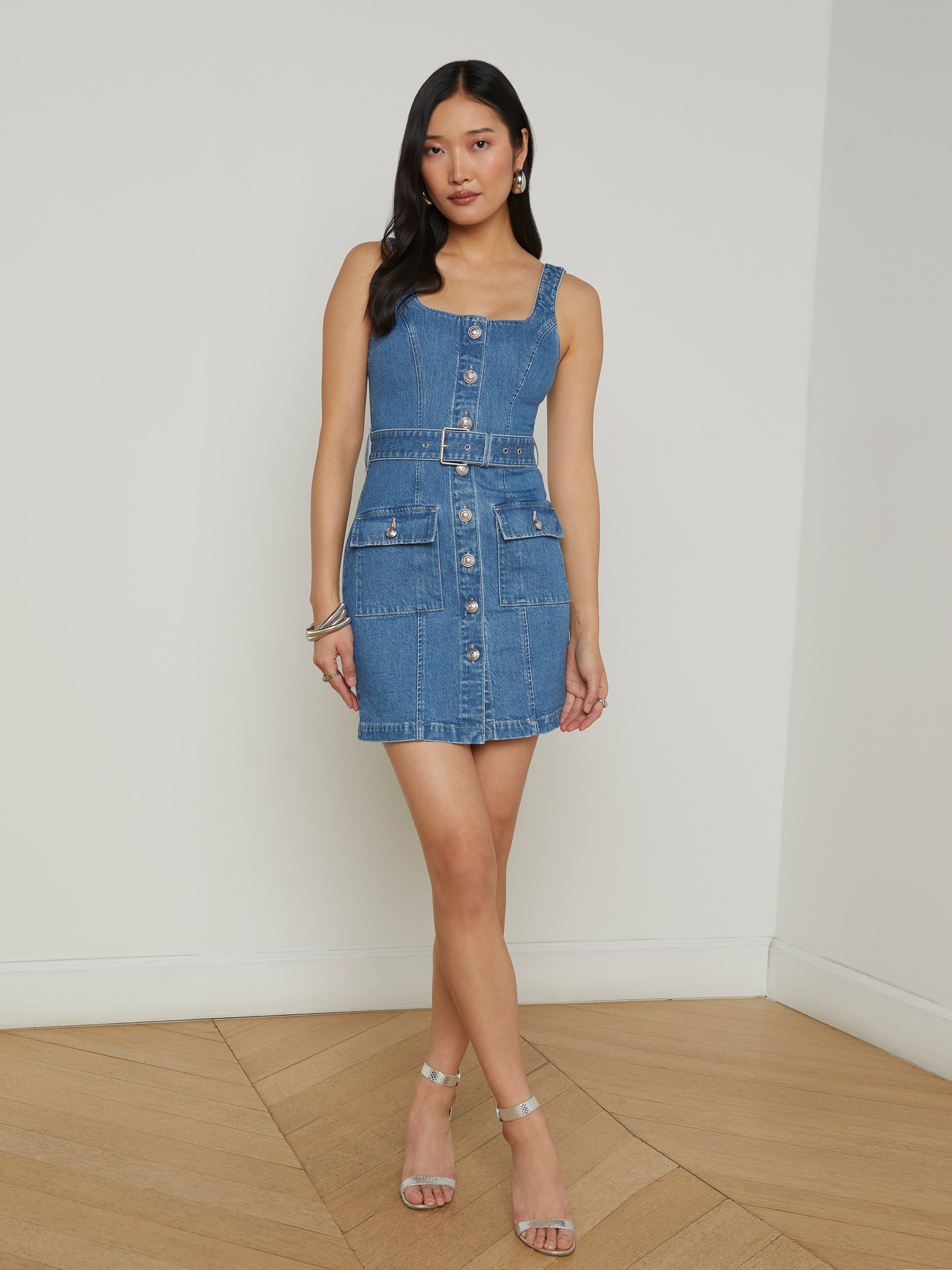 Midy Denim Dress dress L'AGENCE