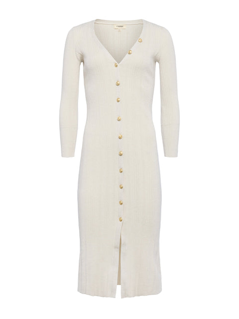 Kyra Ribbed Dress dress L'AGENCE